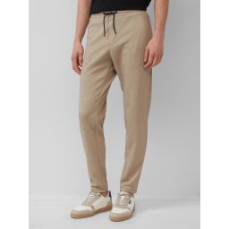 s.Oliver Pantaloni The Jogger barbati, Phoenix, cu talie medie si croiala Regular Fit, Maro deschis (SELECTATI MARIMEA: XL)