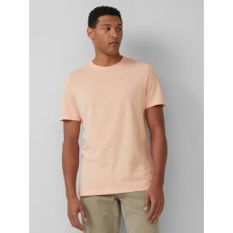 s.Oliver Tricou barbati din bumbac, Regular Fit, decolteu la baza gatului, Roz deschis (SELECTATI MARIMEA: 2XL)