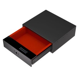 Seif tip sertar pentru dressing, corp de 800 mm, 764x400x150 mm, finisaj negru