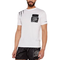 PLEIN SPORT T-Shirt Planet PS25MTS03 white