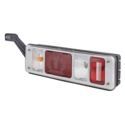 Lampa Stop Stanga HELLA Halogen/LED Suport Bec: 24V PY21W P21W LED Lampa Gabarit Suport Cauciucat 8 Functii Luminoase Logo Inserat Krone