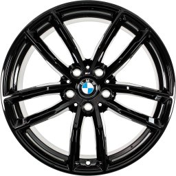 Janta Bmw 36108093915 din Aliaj Tip 662M 8Jx18Inch Punte Fata / Spate ET 30 PCD 5x112 Negru