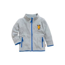 PLAYSHOES Jachetă fleece 'DIE MAUS' albastru / galben / gri