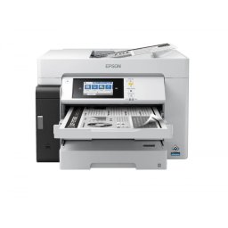 Multifunctional Inkjet CISS Mono Epson Pro M15180,A3,Functii:ImprScanCop,Viteza Print Mono:25ppm,Viteza Print color:25ppm,Conectiv:USBReteaWi-Fi,Duplex:Da,ADF:Da(Timbru Verde 23lei) C11CJ41406
