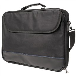 GEANTA SPACER, pt. notebook de max. 17.3, 1 compartiment, buzunar frontal, waterproof, nylon, negru, Hans, SPSB-HANS-BK