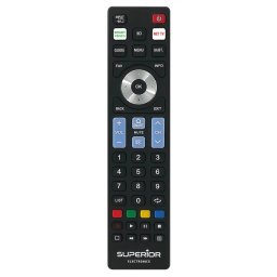 TELECOMANDA UNIVERSALA Superior, compatibila televizoare Samsung, LG, Philips, Sony, Panasonic, bateriile (2 x AAA) nu sunt incluse, negru SUPTRB019 (timbru verde 0.08 lei)