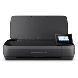 Multifunctional inkjet Color HP OfficeJet 250Mobile AiO, A4, Functii:ImprScanCop,Viteza Print Mono:9ppm,Viteza Print color:6ppm,Conectiv:USBWiFi,Duplex:Da,ADF:ADF(Timbru Verde 11lei) CZ992A