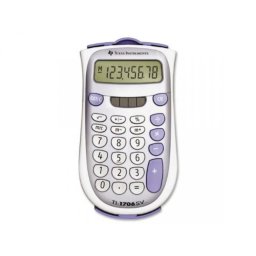 CALCULATOR de BIROU Texas Instruments TI-1706 SV, 8-digit, giant SuperView display and dual power, change sign (+/-) TI000034 (timbru verde 0.18 lei)