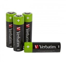 ACUMULATOR VERBATIM AAA (R3), 4 BUC. / HR03 49514 (TIMBRU VERDE 0.32 LEI)