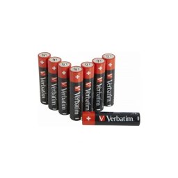 BATERIE ALCALINA VERBATIM AAA 8 BUC. 49502 (TIMBRU VERDE 0.64 LEI)