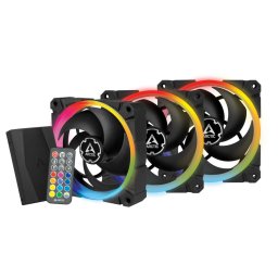 VENTILATOR ARCTIC PC, BioniX P120 A-RGB Bundle, 120x120x25mm, controller w/ PWM, low noise FD bearing, high static pressure, ACFAN00156A