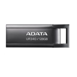 MEMORIE USB 3.2 ADATA UR340 128GB BLACK METALIC, AROY-UR340-128GBK (timbru verde 0.03 lei)
