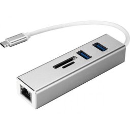I/O HUB USB-C MULTI-PORT/S53-0400190-V33 MSI, S53-0400190-V33 (timbru verde 0.18 lei)