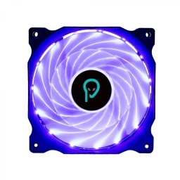 VENTILATOR SPACER PC Silent 120x120x25 mm, BLUE light, Hydraulic Bearing, 34CFM, conector 3-pin SPFC-120-3P-BL (timbru verde 0.18 lei)