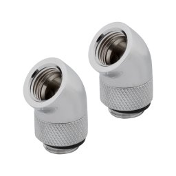 FITTING adaptor CORSAIR, filet G1/4, fitting angled rotary 45°, chrome, CX-9055001-WW