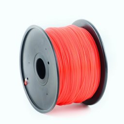 FILAMENT GEMBIRD pt. imprimanta 3d, ABS, 1.75mm diamentru, 1Kg / bobina, aprox. 400m, topire 225-240 grC, red, 3DP-ABS1.75-01-R
