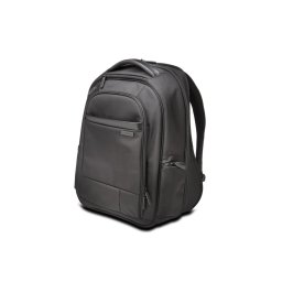 RUCSAC KENSINGTON, pt. notebook de max. 17 inch, 1 compartiment, buzunar frontal x 3 buzunar lateral x 2, waterproof, poliester, negru, K60381EU