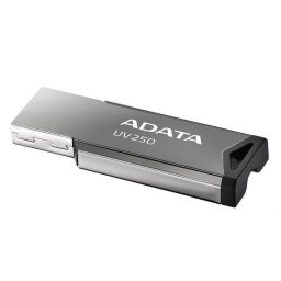 MEMORIE USB 2.0 ADATA 32 GB, clasica, carcasa metalica, argintiu, AUV250-32G-RBK (timbru verde 0.03 lei)