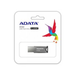 MEMORIE USB 2.0 ADATA 16 GB, clasica, carcasa aluminiu, argintiu, AUV250-16G-RBK (timbru verde 0.03 lei)