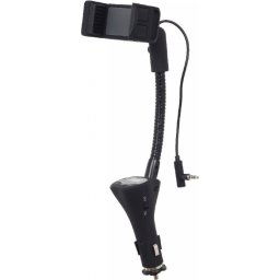 CARKIT 4-in-1 GEMBIRD, jack 3.5mm, modulator FM, suport, handfree, incarcator, USB, montare la priza auto, TA-CHU3 (timbru verde 0.18 lei)