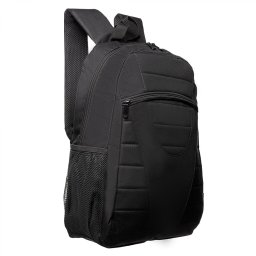 RUCSAC SPACER, pt. notebook de max. 15.6, 1 compartiment, buzunar frontal, buzunar lateral x 2, waterproof, nylon, negru, Buddy, SPB18906 (EAN:5949046601084; ACC-SPC0205001 - 623019)