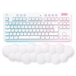 LOGITECH G715 TKL LIGHTSPEED RGB Wireless Gaming Keyboard - OFF WHITE - US INTL - LINEAR