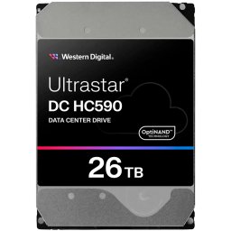 HDD Server WD Ultrastar DC HC590 26TB 512e SE, 3.5, 512MB, 7200RPM, SATA, NP3, SKU: 0F65672