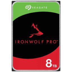 HDD NAS SEAGATE IronWolf Pro 8TB CMR 3.5, 256MB, 7200RPM, SATA, Rescue Services 3 ani, TBW: 550