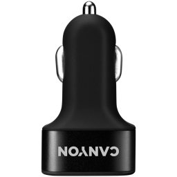 CANYON car charger C-06 3.1A/3USB-A Black