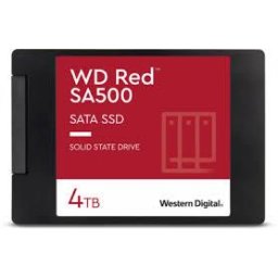 SSD NAS WD Red SA500 4TB SATA, 2.5, 7mm, Read/Write: 560/520 MBps, IOPS 87K/83K, TBW: 2500 WDS400T2R0A