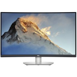 Monitor LED DELL curbat, S3221QSA, 31.5, 4K UHD 3840x2160 @ 60Hz, 16:9, VA, 3000:1, 4ms, 300 cd/m2, VESA, HDMI, DP, USB, Height Ajustable, Speakers
