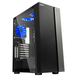 CARCASA SPACER - gaming, Middle Tower, ATX, ICE-HERO, fara sursa, sticla securizata, 6 x fan, USB 2.0 x 2, USB 3.0 x 1, HD-Audio Jack 3.5mm x 2, mesh , SPCS-GC-ICE-HERO (timbru verde 0.48 lei)