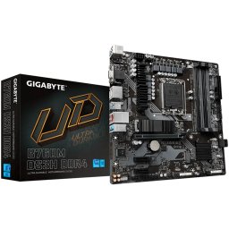 GIGABYTE Mainboard Desktop B760M DS3H DDR4 (LGA1700, 4x DDR4, 1xD-Sub, 1xHDMI, 2xDP, 2.5GLAN, 1x PCI Express x16 4.0, 2x PCI Express x1 3.0, 2xM.2, 4xSATA3, 1x USB Type-C, 5x USB 3.2 Gen1, 6x USB 2.0/1.1) mATX