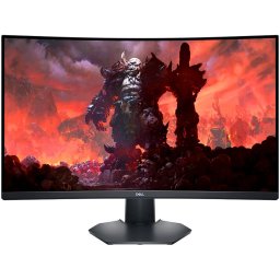 Monitor LED Dell Gaming S3222DGM, 31.5 QHD 2560x1440 165Hz VA Panel 16:9 Curved 99% sRGB, 350 cd/m2, 3000:1, 178/178, 1ms (MPRT) / 2ms GtG (gray to gray), Flicker Free, 2xHDMI, 1xDP, Audio Jack, Free Sync, Height adjustable, Tilt