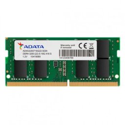 SODIMM Adata, 16GB DDR4, 3200 MHz, AD4S320016G22-SGN