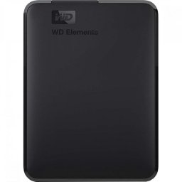HDD extern WD 5 TB, Elements, 2.5 inch, USB 3.0, negru, WDBU6Y0050BBK-WESN (timbru verde 0.8 lei)