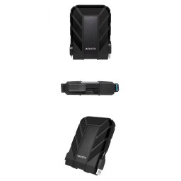 HDD extern ADATA 5 TB, HD710P, 2.5 inch, USB 3.1, negru, AHD710P-5TU31-CBK (timbru verde 0.8 lei)