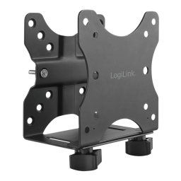 SUPORT de perete/birou LOGILINK pt. Intel NUC, Mac mini, fix, Compatibil VESA max. 100 x 100 mm, BP0066