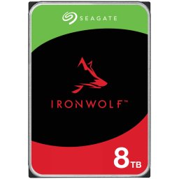 HDD NAS SEAGATE IronWolf 8TB CMR, 3.5, 256MB, 7200RPM, SATA, Rescue Services 3 ani, TBW: 180