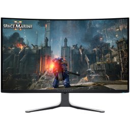 Dell Alienware AW3225QF Gaming Monitor, 32(31.6) QD OLED UHD 3840x2160 240Hz AR, 1000 cd/m2 (HDR peak), 1m:1, 0.03ms, 178/178, 1xDP 1.4, 2xHDMI 2.1, 1xUSB Type-B up, 2xUSB Type-A down, 1xUSB Type-C down, NVIDIA G-SYNC, Height, Tilt, Swivel, Pivot