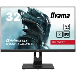 iiyama G-Master GB3271QSU-B1, 32 IPS display - WQHD resolution (2560 x 1440), Free Sync technology - Black Tuner, Blue Light - 1ms response time - 80M Advanced Contrast Ratio: 1 - 2x HDMI - 2x DisplayPort - 4, EAN: 4948570118168