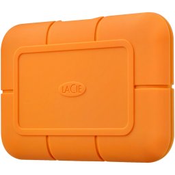 SSD Extern LaCie Rugged Pro 1TB, THUNDERBOLT 3 (2800MB/s) USB 3.1 Gen2, FireCuda NVMe inside, IP67-rated dust and water resistance, IP67, 3-meter drop and 2-ton car crush resistance, Rescue Data Recovery Services 5 ani, Orange