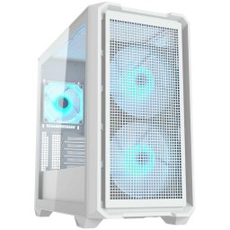 COUGAR MX600 Mini RGB PC Case, Mini Tower, White