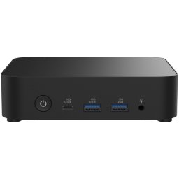 ASUS NUC 14 Essential/RNUC14MNK9700002/N97 Processor/1xDDR5-4800 SO-DIMM/5xUSB Type-A/2xUSB Type-C/3.5mm jack/ M.2 22x80 NVMe and SATA SSD/2,5Gbe LAN/1xHDMI/ 1x DP/no Storage/no RAM/WiFI6E AX211/no OS/EU Cord/Slim Kit(L6)/EAN:4711387779293