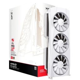 XFX Quicksilver AMD Radeon RX 9070XT White Magnetic Air Edition with 16GB GDDR6 HDMI 3xDP, AMD RDNA 4