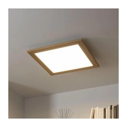 Brilagi - Corp de iluminat LED reglabil SLIMFRAME WOOD LED/36W/230V 49,5x49,5 cm + telecomandă