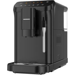 Espressor automat HEINNER HEMA-D20DBK, 1350W, 20 bar, capacitate rezervor apa 1.5L, capacitate compartiment boabe 190g, Negru