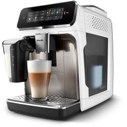 Espresor automat PHILIPS S3300 EP3343/90, 1500W, 15 bar, 1.8l, 6 bauturi, Alb-Negru