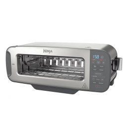 Prajitor paine 3in1 Ninja ST202EU, 2400W, 7 programe, Control temperatura, Grill, Dezghetare, Reincalzire, Functionare orizontaa, Argintiu