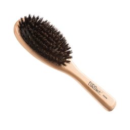 Perie de par, ovala mare, cu par de natural - 1 buc